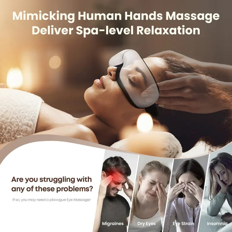 OpalRest™ Heated Electric Eye Massager