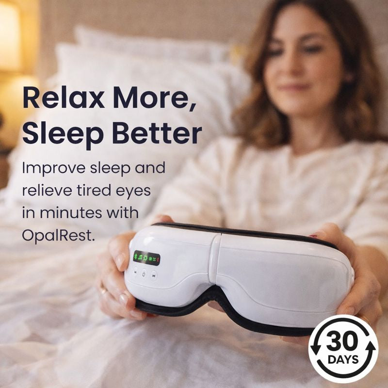 OpalRest™ Heated Electric Eye Massager